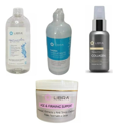 Libra Cosmética Skincare Facial Kit for Normal Skin Daily Routine 0