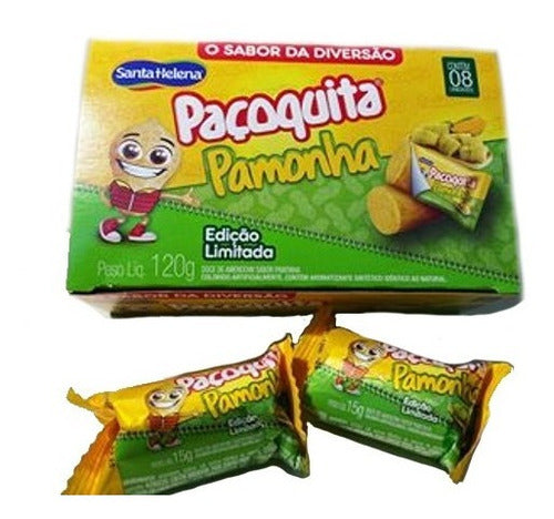 Kit 3 Caixas Paçoquita Santa Helena Pamonha C/120g Cada 2