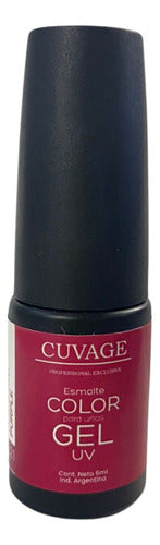 Cuvage Semi-Permanent Nail Polish Color Top Coat Base Gel UV/LED 6ml 58
