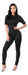 Premium Quality Short Sleeve Stretchy Catsuit Jumpsuit 100% Lycra - Women's Skinny Fit 0