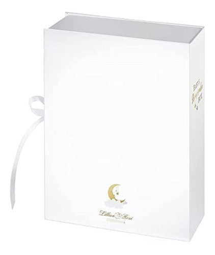 Lillian Rose Twinkle Grande, Twinkle Baby Keepsake Box, White 1