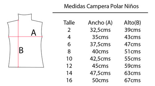 Rigardu Campera Deportivo Niño - T10-16 3