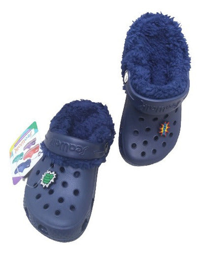 Children's Seawalk Plush Lined Swedish Clogs by Romero Footwear 4