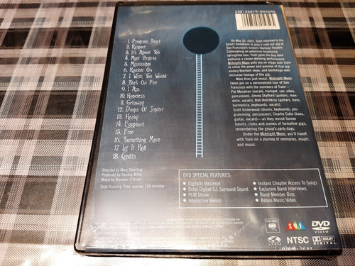 Train - Midnight Moon - DVD Nuevo Cerrado Impecable 1