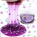 Crystal Slime, Jelly Cube Transparent Grape Gelatin 2