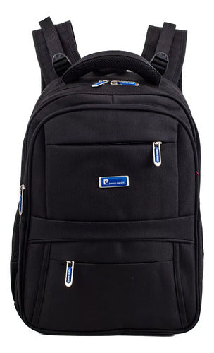 Elegant Waterproof Pierre Cardin Notebook Backpack 1