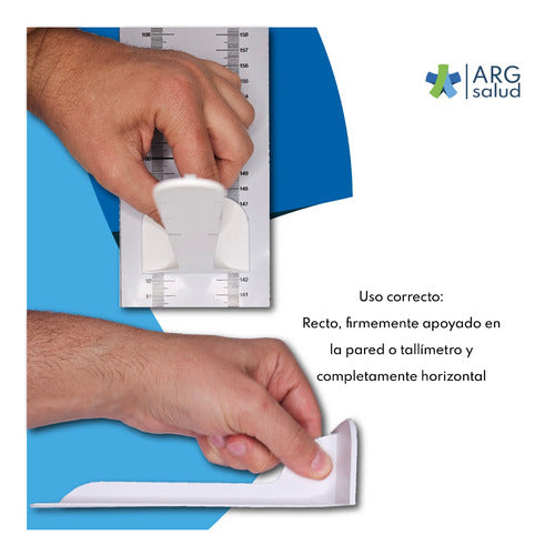 ARG Salud Anthropometric Square for Stadiometer Altimeter 4