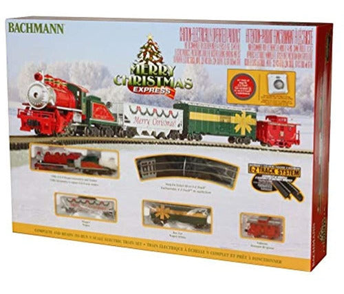 Trenes Bachmann - Merry Christmas Express Set De Trenes Eléc 1