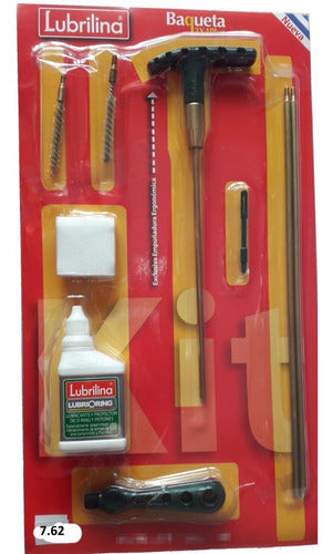 Kit Limpieza Baqueta Bronce 762 A/larga Lubrilina Aire Comp 2