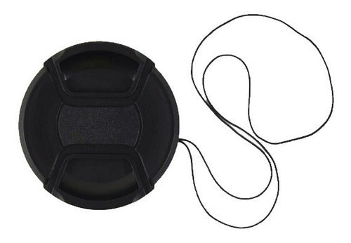 Generic Tapa Para Lente Lens Cap Camaras 55 Mm 0