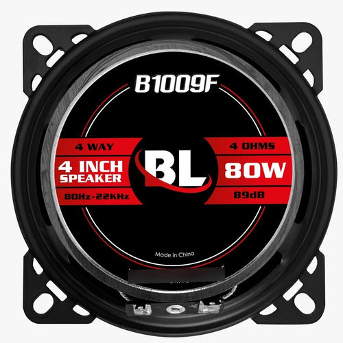 Blauline B1009F 4-Inch 80 Watt 4-Way Speakers 3