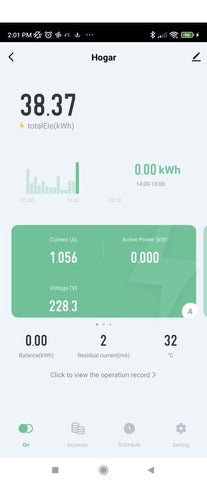 Medidor De Energía Eléctrica Kwh 63a Open Tuya Smart Wifi 6