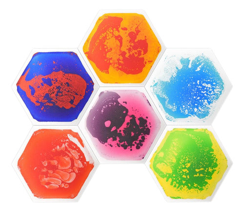 Art3d 6-tile Hexagon Sensory Floor Azules Para Niños, Niños 1