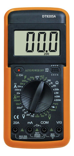 Generic Professional Digital Multimeter Capacimeter LCD+ 1