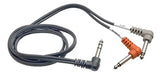 Hosa Cable STP-201RR 1m RA 1/4 TRS to Dual RA 1/4 0