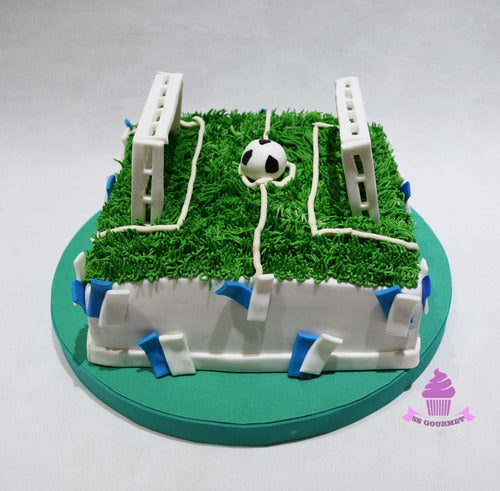 Torta Cancha De Futbol Quilmes - Elegí Tu Equipo 20 Personas 0