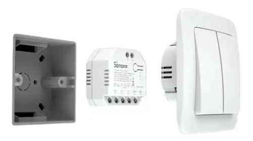 Sonoff Dual R3 X2u - 2 Channel WiFi Inter Google Alexa Smart 1