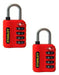 Stanley Travel Lock Set 30mm with Numerical Combination 0