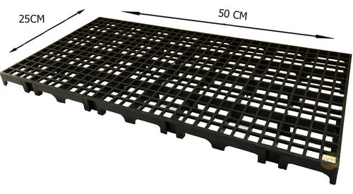 2 Palete / Pallets / Pisos E Estrados De Plastico Marrom 3