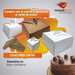 Packaging Express Cake Boxes Kraft Pastries Desserts 27x27x10 Pack of 50 Units 4