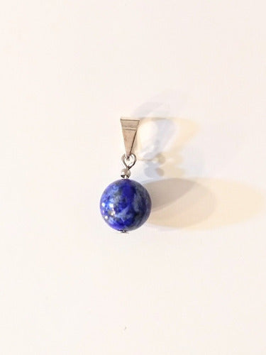 Cristales Katrina Authentic Lapis Lazuli Sphere - Energetic Crystals Pendant 1