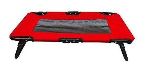 Cuna Plegable Coleman Para Mascotas De Hasta 50 Lbs - Rojo 2