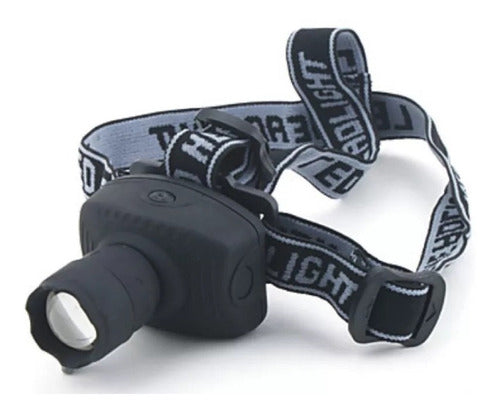 Red Fish Mining Headlamp with Zoom 0