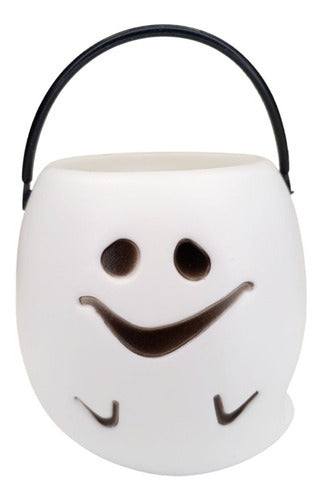 Party Store - Mini Balde Caramelera Fantasma Halloween 3