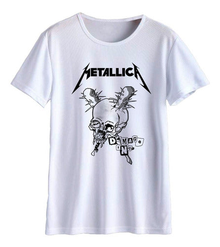 Metallica Damage Inc Printed T-Shirt 0