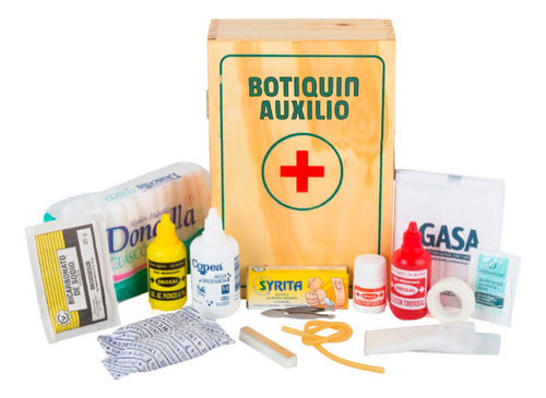 Botiquin Auxilio First Aid Kit Model MA Oficina 32 Elements 0