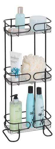 Organizador Baño Caddy Con Cestas Alambre, Colección Neo - 6 2