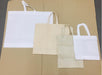 Pack of 200 White Eco Fabric Friselina Bags 30x30x10 2