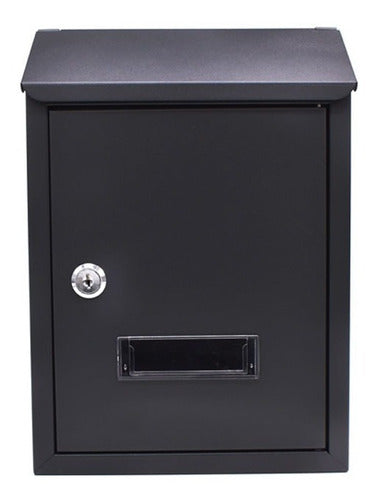 LH Rectangular Metal Mailbox 20x30cm Lh-1315 2