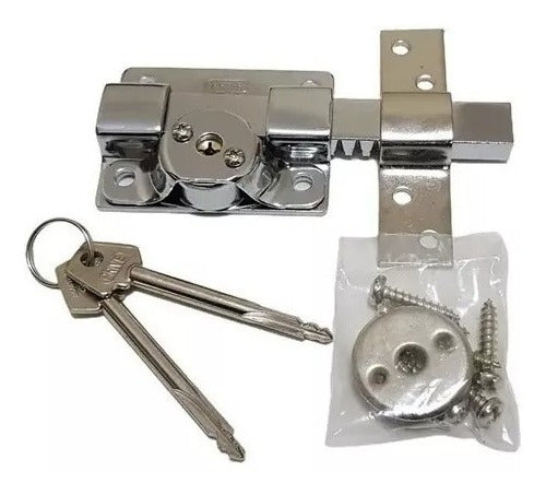 Prive 4000 Cross Key Bolt Lock 0