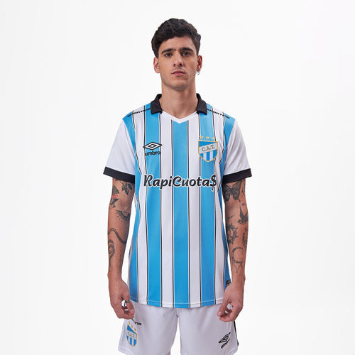 Umbro Official Unisex Striped Soccer Jersey - Atlético Tucumán 08 0