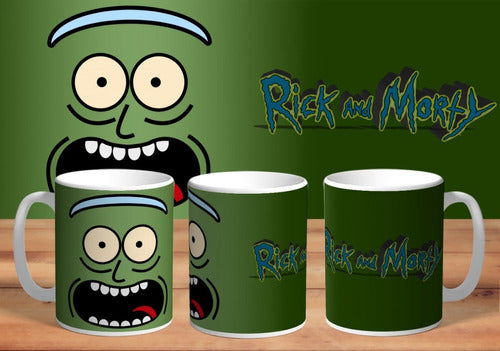 Personalized Ceramic Mug Rick and Morty #01 0