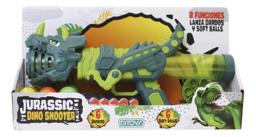 Ditoys Jurassic Dino Shooter Dart Blaster 0