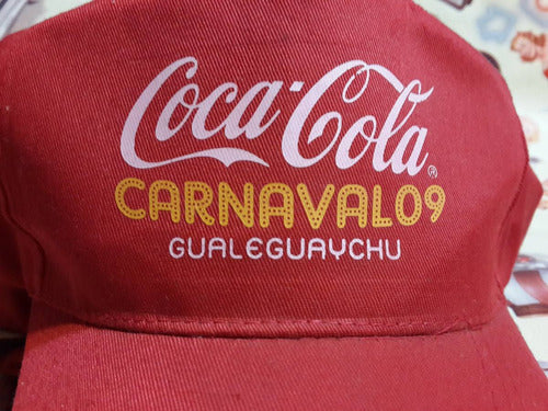 Coca-Cola Gorro Coca Carnaval '09 Gualeguaychù Visera Gorra 1