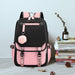 Atrix Waterproof Kawaii Korean Style Backpack with USB Notebook Port 6