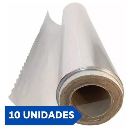 Papel Aluminio Profesional Grueso 1 Kg  X 10 Unidades 0