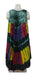 Hindu Batik Embroidered Wide Bias Cut Women's Sun Dress 7