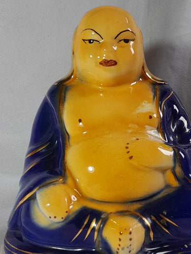 Buda Antigo Década De 60 Escultura Em Porcelana 1