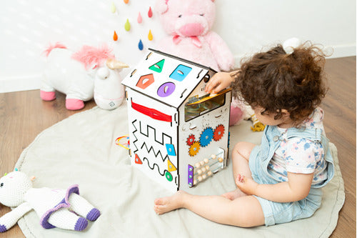 Montessori Locks Challenge House Educational Toy by Estich 5