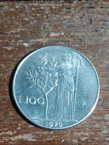 Moneda 100 Liras 1979 Italia Italiana 0