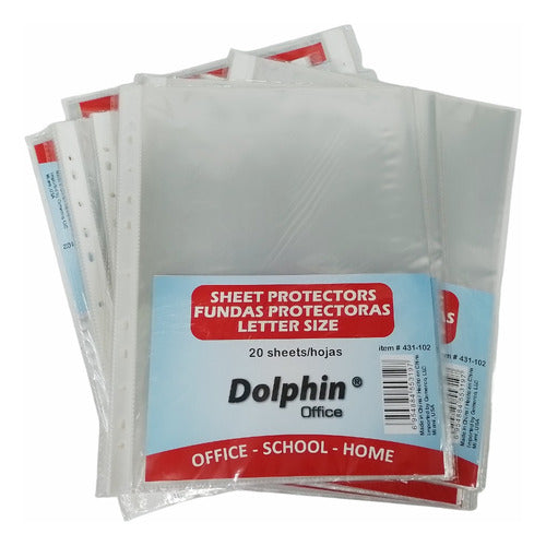 Folios A4 Dolphin Pack X 20 Unidades Blandos X 10 Paquetes 0