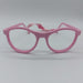 Flexi Gum Kids Round Flexible Glasses Pink 1