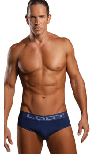 Pack of 3 Lody Men's Cotton Lycra Elastic Slip Underwear 2XL-3XL 757 0