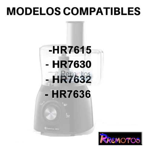 Repuesto Bowl Original Para Procesadora Philips Hr 7630 7632 2