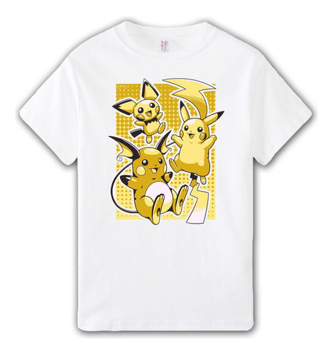Pikachu Pokemon T-Shirt - Special Sizes Kids Aesthetic 0