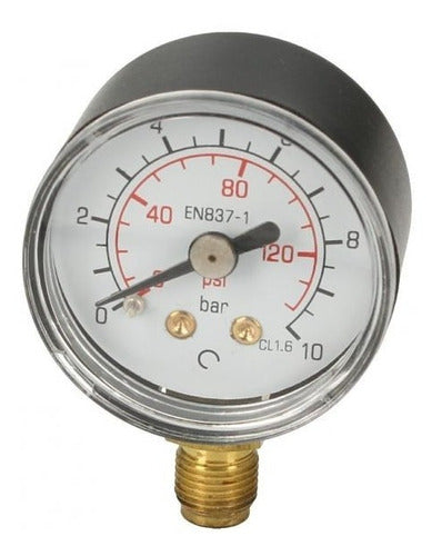 Codital Dry Pressure Gauge 0 to 6 Bar - 63mm Radial Thread 1/4 0